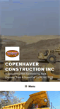 Mobile Screenshot of copenhaverconstructioninc.com